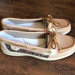Sperry Top-Sider Boat Shoe Leopard detail- Size 10